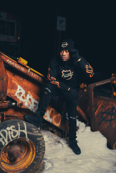 JSM Rhinestone hoodie