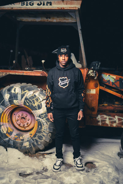 JSM Rhinestone hoodie